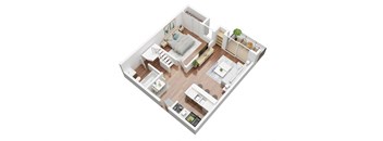 1 bedroom Loft Apartment  First Floor