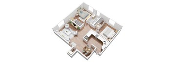 2 bedroom apartment for rent in Ladera California