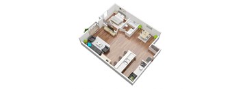 Cielo 1 bedroom apartment