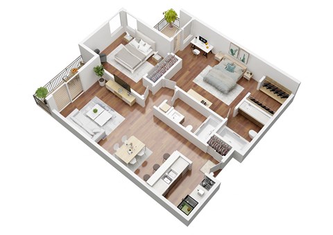 Cielo 2 bedroom Apartments