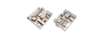 Bermuda Townhome Floorplan