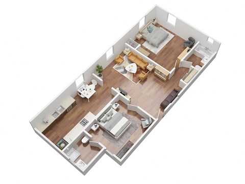 Santa Monica floor plan