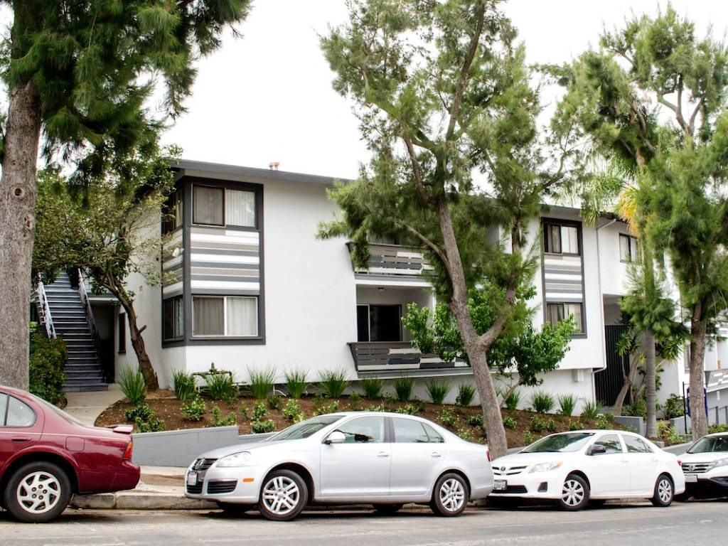 Terrace building front