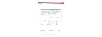 The Apollo 1Bed 1Bath 771Sqft