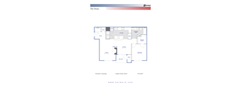 The Orion 1Bed 1Bath 872Sqft