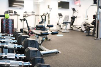 Cardio Equipment at Westwood Riviera Apartments, Los Angeles, California