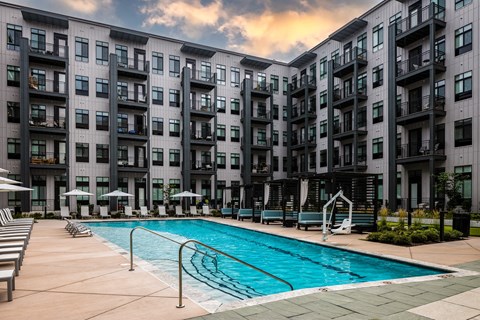Wellsmith Eastern Courtyard with Pool
