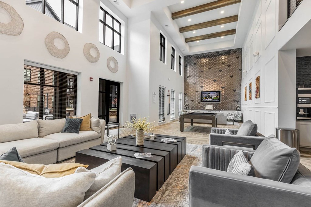 Resident lounge, upgraded, apartments, rentals  at Meeder Flats Apartment Homes, Pennsylvania