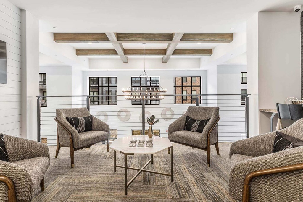 Chairs at Meeder Flats Apartment Homes, Cranberry Township, 16066