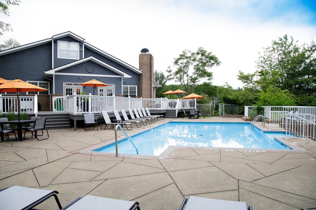 Pool at Eagle Ridge Apartments in Monroeville PA