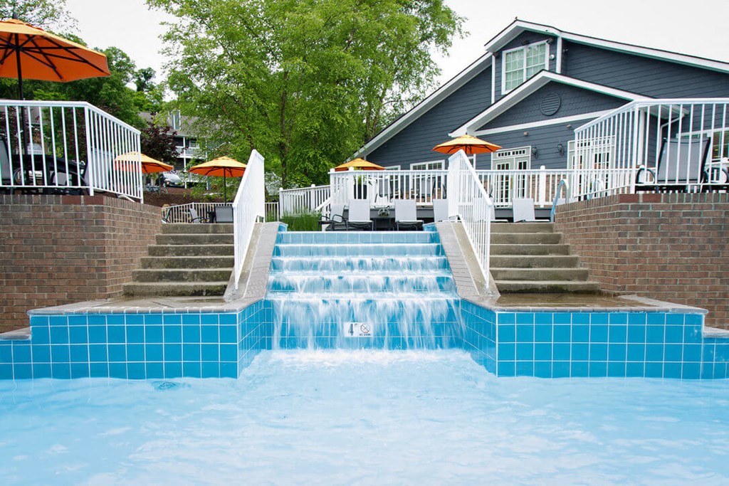 Waterfall at Eagle Ridge Apartments in Monroeville PA