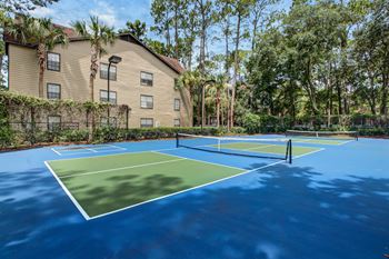 tennis courts at Timberwalk at Mandarin Apartment Homes, Florida, 32257
