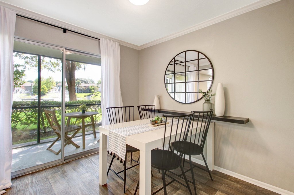 window view at The Fountains at Deerwood Apartments, Jacksonville, FL, 32256