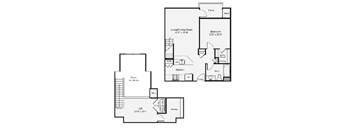 A1L Floor Plan at Merion Stratford Apartment Homes, Stratford, 06614