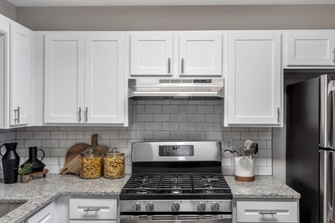 Stainless Steel Appliances at The Austin Apartment Homes, New Jersey
