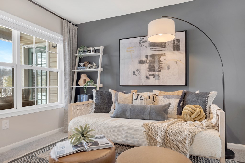 Living Area at The Austin Apartment Homes, New Jersey