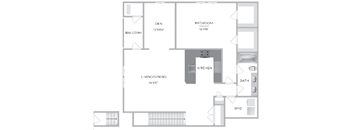 Barclay Glen, 1BR with Den  at Barclay Glen Apartments, Williamstown, NJ, 08094