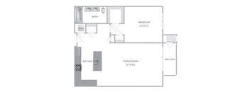 One Bedroom  at Barclay Chase Apartment Homes, Marlton, 08053