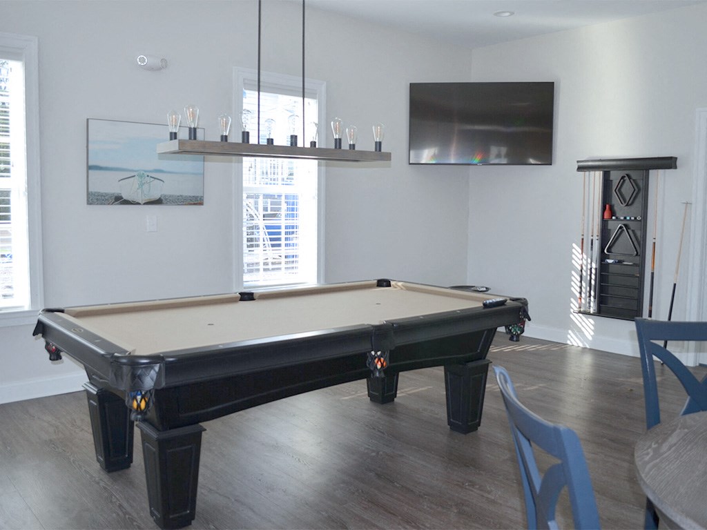 Billiards Table at Carillon Woods, Millsboro, DE, 19966