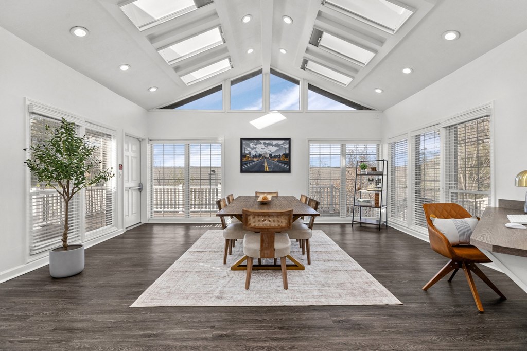 Clubhouse Entrance at Eagle Ridge Apartments, Monroeville, Pennsylvania