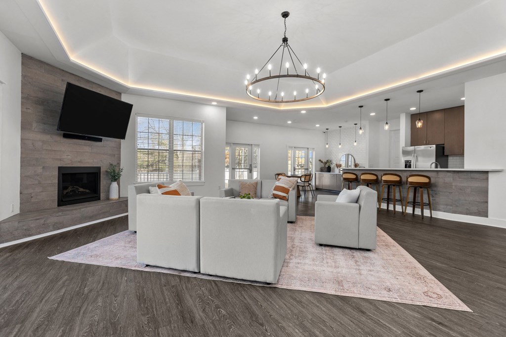 Clubhouse Lounge at Eagle Ridge Apartments, Monroeville