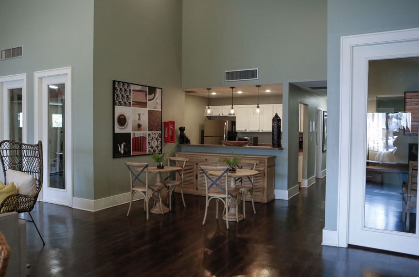 Clubhouse Kitchen Clubhouse Kitchen at Flagler Pointe Apartment Homes, St. Petersburg - Photo Gallery