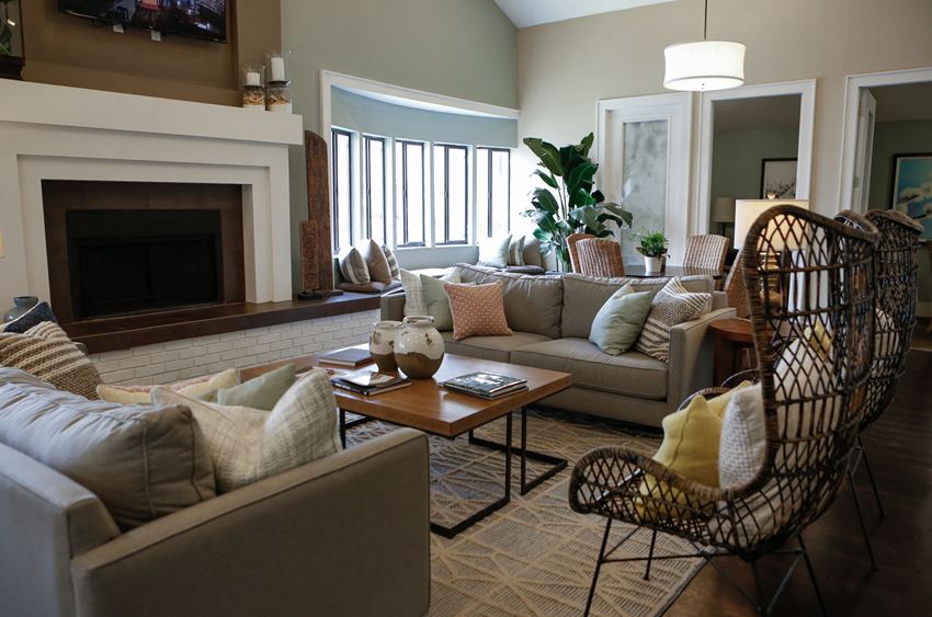 Fireplace Lounge Fireplace Lounge at Flagler Pointe Apartment Homes, St. Petersburg, Florida - Photo Gallery