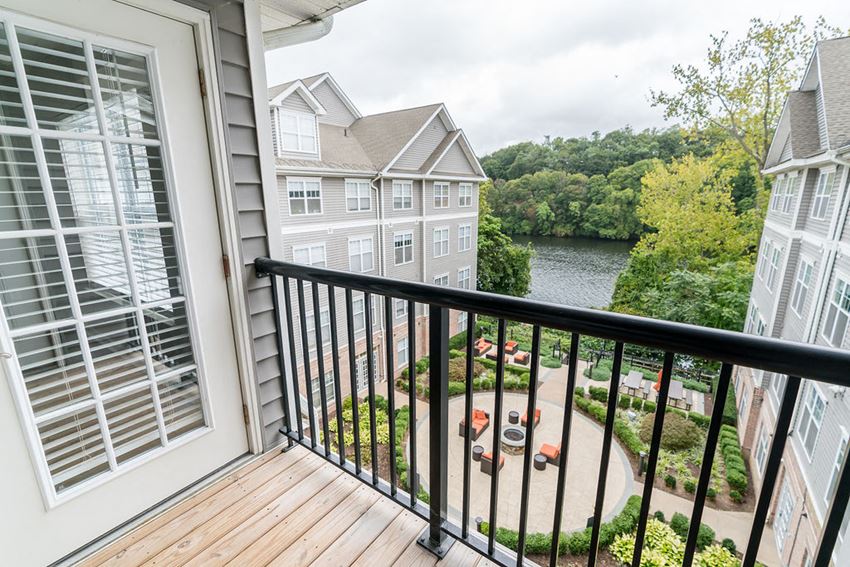 Private Balcony Private Balcony at Merion Riverwalk Apartment Homes, Connecticut, 06484