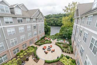 Aerial View at Merion Riverwalk Apartment Homes, Connecticut