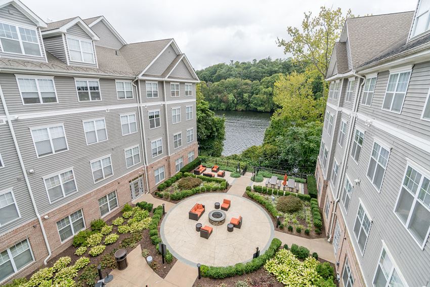 Aerial View Aerial View at Merion Riverwalk Apartment Homes, Connecticut