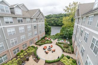 Aerial View at Merion Riverwalk Apartment Homes, Connecticut