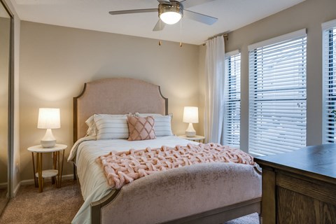 Comfortable Bedroom  at The Monroe Apartment Homes, Tallahassee, 32303