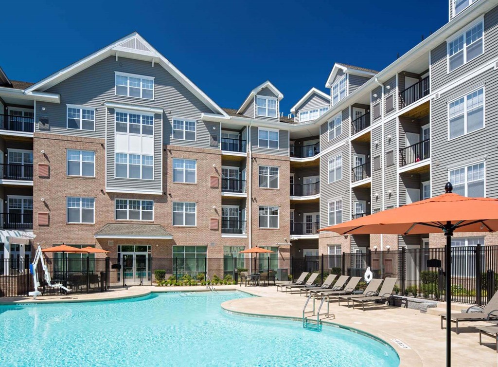 Pool View at Merion Riverwalk Apartment Homes, Connecticut
