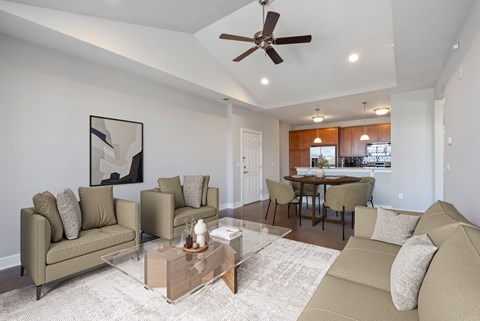 Main Living Room at The Fairways at Park Ave. Apartment, Pennsauken, New Jersey
