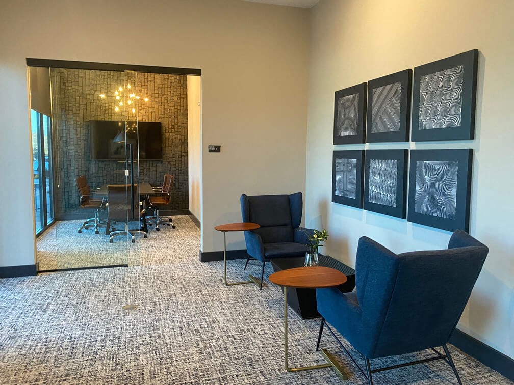 Classic Living Room Design at The Yards at Malvern, Malvern, PA