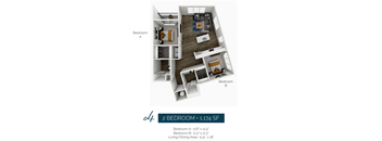 yardsa4 Floor Plan at The Yards at Malvern, Malvern