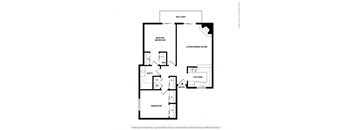 2 Bed, 1 Bath B1