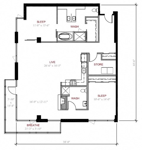 120 Westlake Avenue 1-2 Beds Apartment for Rent - Photo Gallery 73