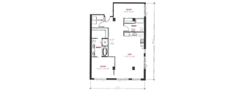 2 Bed 2 Bath  B10