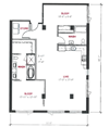 2 Bed 2 Bath B10