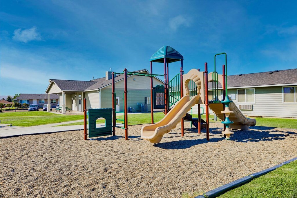 our apartments have a playground for your kids to play