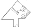 1 Bed 1 Bath A5