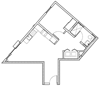 1 Bed 1 Bath A6