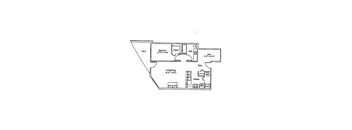 a floor plan of a home with bedrooms and baths