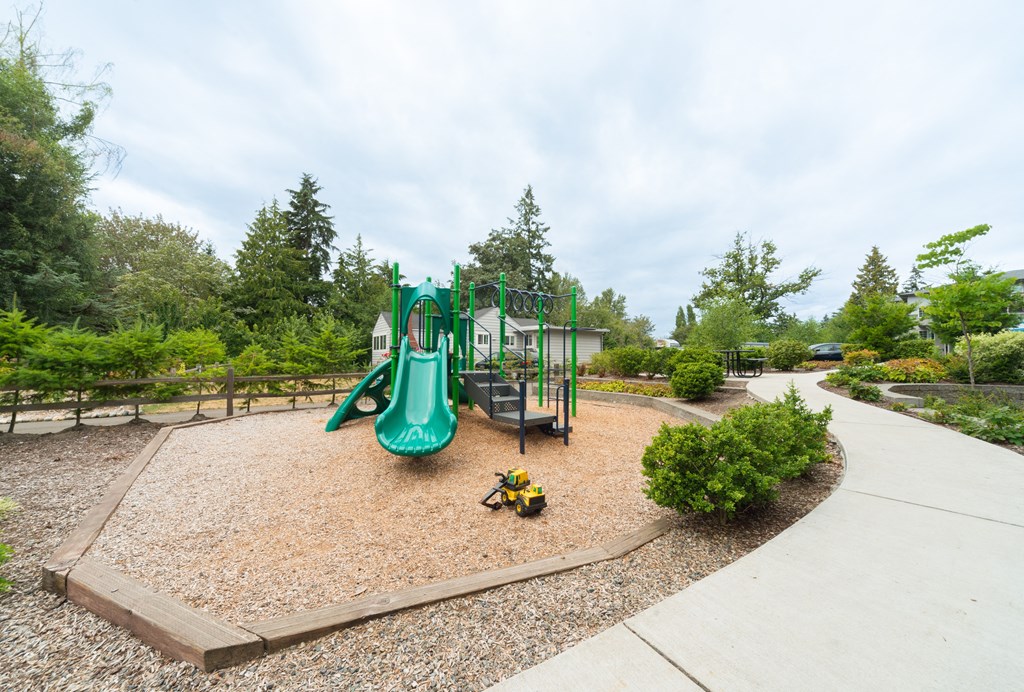 our apartments showcase a playground