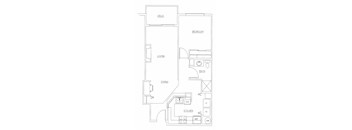 Unit D (1 Bed, 1 Bath)