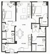 2 Bed 2 Bath B15A