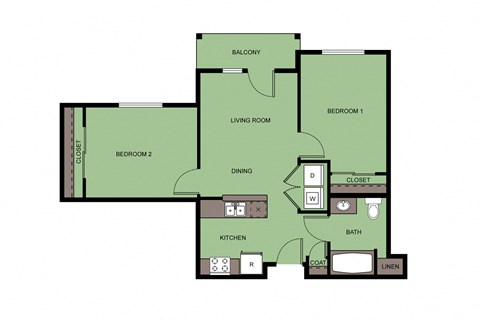 1919 Howard Road Studio-2 Beds Apartment, Affordable for Rent - Photo Gallery 29