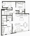 2 Bed 2 Bath B2