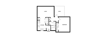 1 Bed, 1 Bath A60 - Commons II